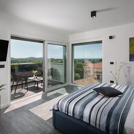 Villa Modern Dea With Jacuzzi And Pool In Porec Flengi
