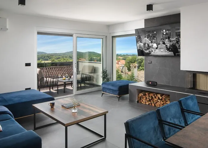 Villa Modern Dea With Jacuzzi&pool In Porec