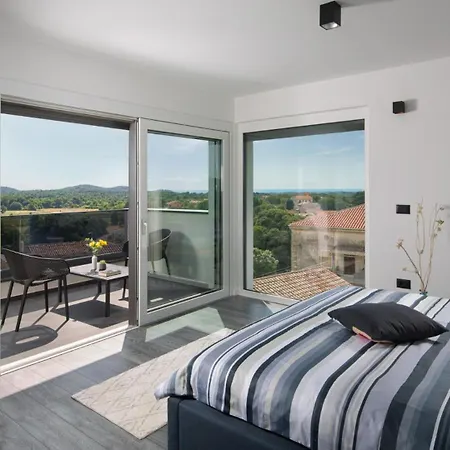 빌라 Modern Dea With Jacuzzi And Pool In Porec